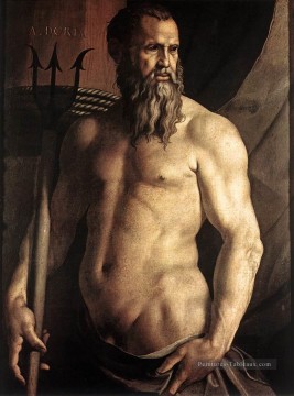  Une Tableaux - Portrait d’Andrea Doria dans le rôle de Neptune Florence Agnolo Bronzino